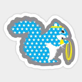 Wonder Squirrel Sticker